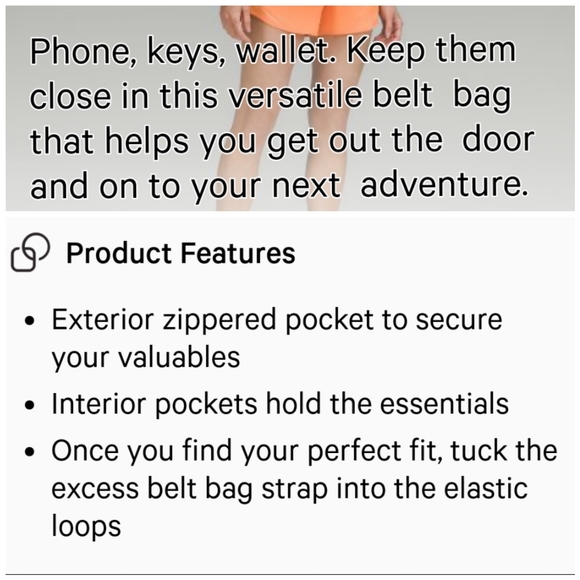 BNWT Lululemon Everywhere Belt Bag 1L Sage Grey - Picture 12 of 12